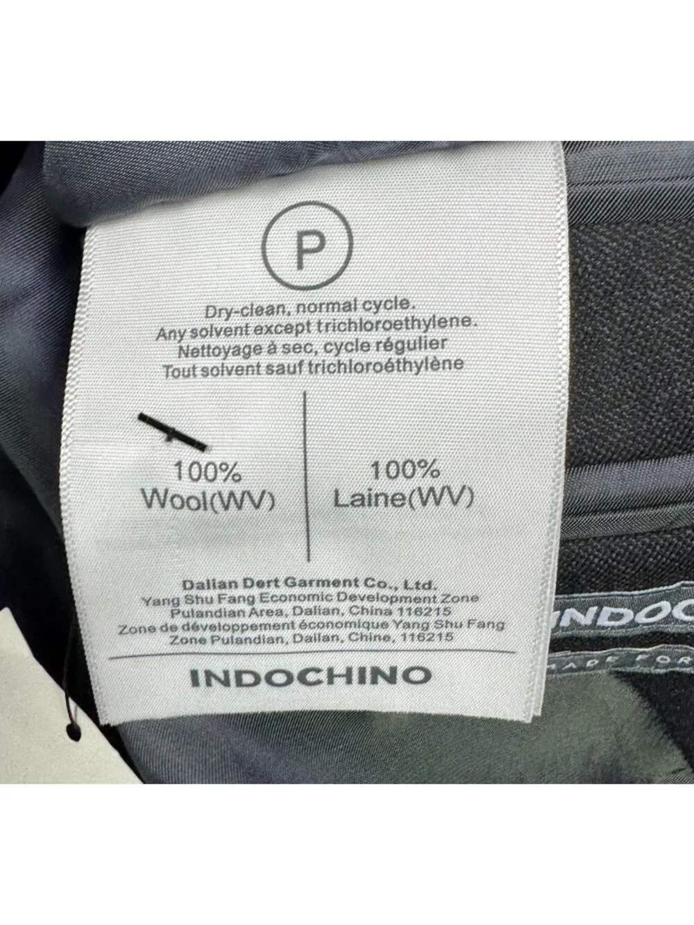 NEW IndoChino Custom Bespoke Men's 100% Wool 2-Button Blazer Gray • 50R